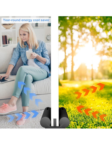 Paquete de 2 tapones para puerta SLIPEXSAFE 91 cm ajustables