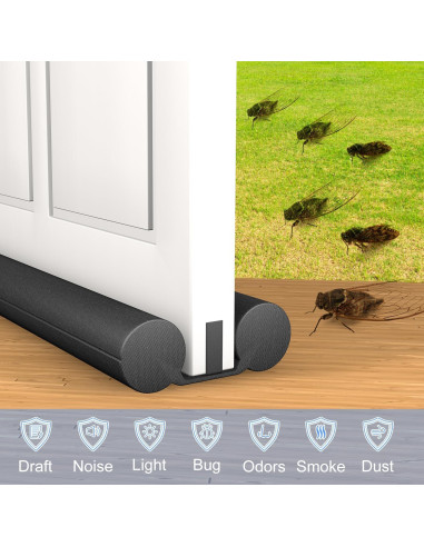 Paquete de 2 tapones para puerta SLIPEXSAFE 91 cm ajustables