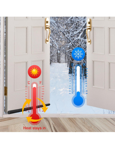 Paquete de 2 tapones para puerta SLIPEXSAFE 91 cm ajustables