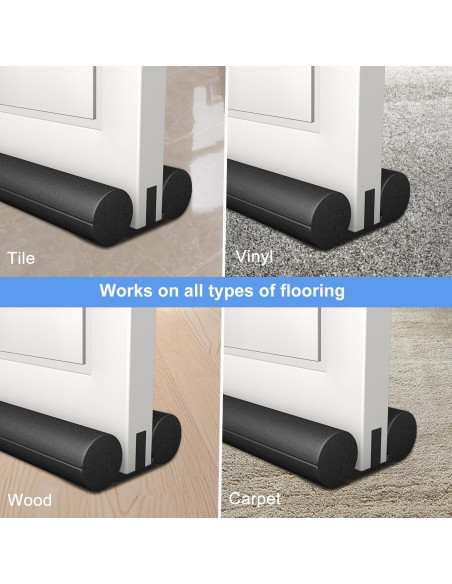 Paquete de 2 tapones para puerta SLIPEXSAFE 91 cm ajustables