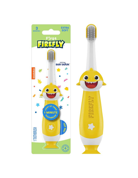 Cepillo de Dientes Entrenador Firefly Baby Shark con Luz