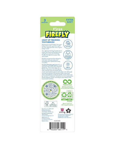 Cepillo de Dientes Entrenador Firefly Baby Shark con Luz
