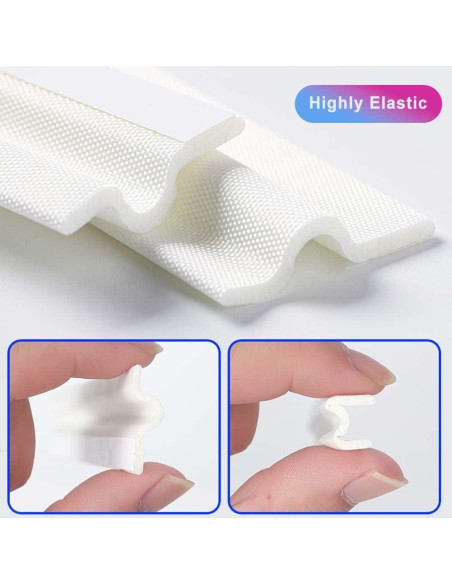 Tapon de Draft Autoadhesivo Cuysfead 196 cm Blanco