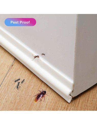 Tapon de Draft Autoadhesivo Cuysfead 196 cm Blanco