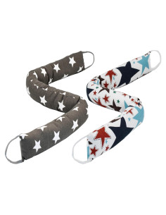 Tope de Puerta SANFERGE 90 cm 2 Piezas Aislante Estrellas