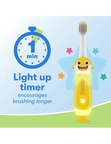 Cepillo de Dientes Entrenador Firefly Baby Shark con Luz