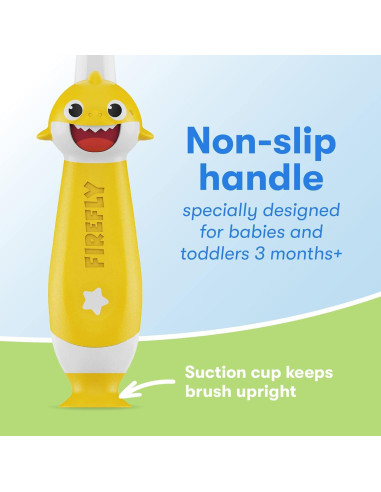 Cepillo de Dientes Entrenador Firefly Baby Shark con Luz