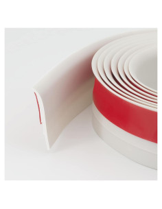 Burlete Adhesivo YYGCL 98 cm Silicona Blanco para Puertas