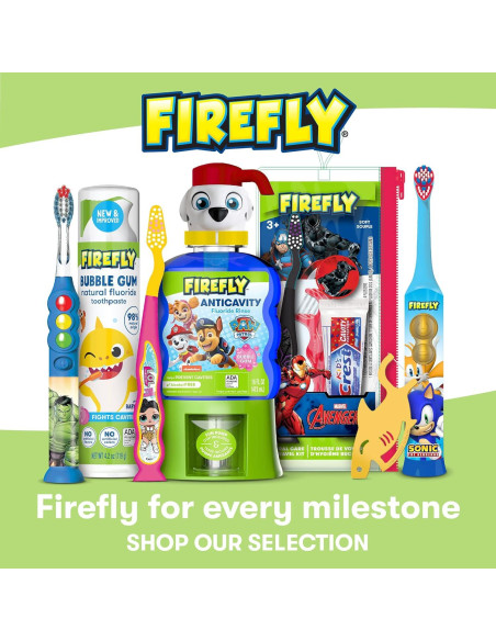 Cepillo de Dientes Entrenador Firefly Baby Shark con Luz