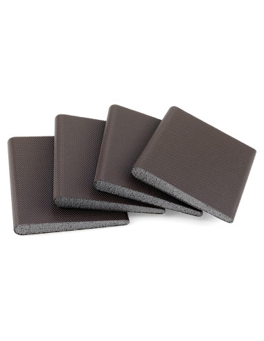 Sello de esquina de puerta Builder Supply 4 unidades marrón