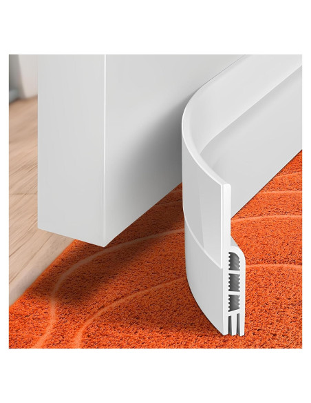 2 Piezas Tapones de Draft Silicona KZE 99 cm Aislantes