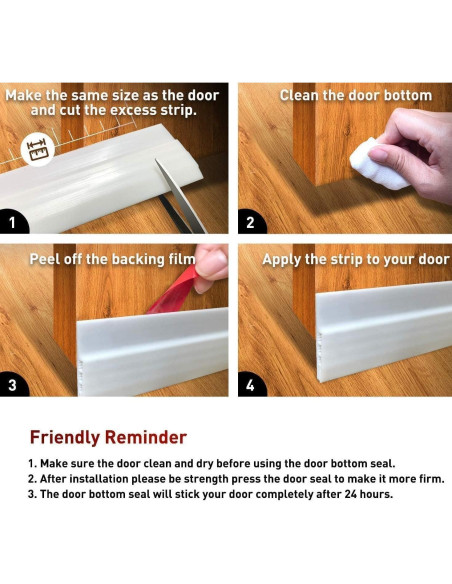 2 Piezas Tapones de Draft Silicona KZE 99 cm Aislantes