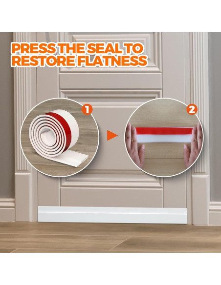 2 Piezas Tapones de Draft Silicona KZE 99 cm Aislantes