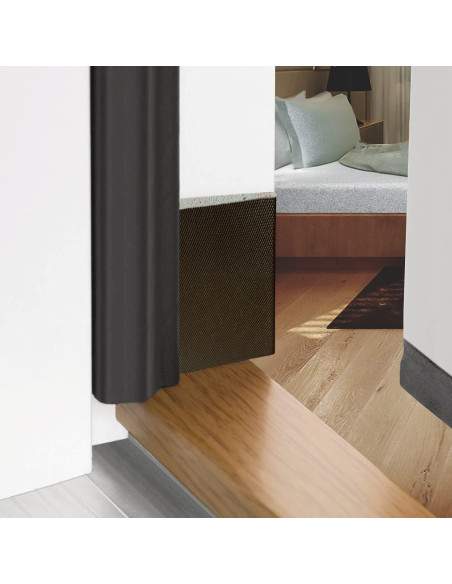 Sello de esquina de puerta Builder Supply 4 unidades marrón