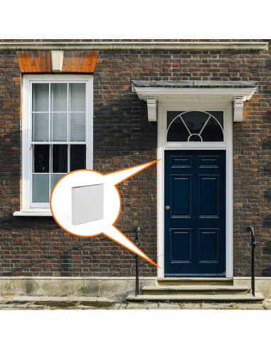 Sello de esquina de puerta Builder Supply 4 unidades marrón