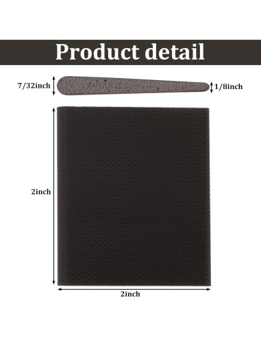 Jetec 14 Piezas Sello de Esquina Aislante para Puertas Negro