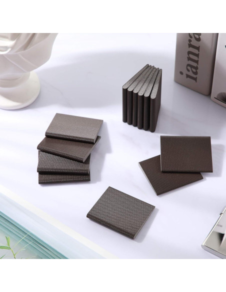 Jetec 14 Piezas Sello de Esquina Aislante para Puertas Negro