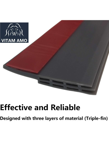 Cepillo de Barrido de Puerta VITAM AMO 99 cm Gris