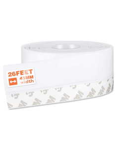 Tira de Sellado de Silicona MIKOSI 8m 45mm Blanca