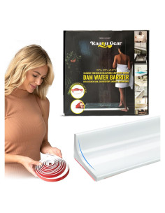 Umbral de Ducha Colapsable Kaanu Gear 3 m Silicona Blanca