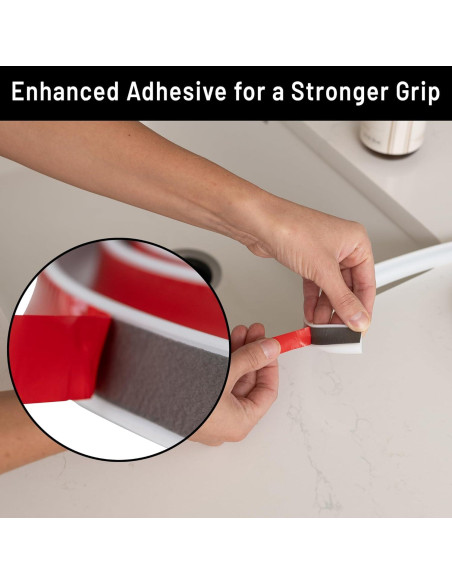 Umbral de Ducha Colapsable Kaanu Gear 3 m Silicona Blanca