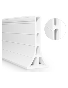 Dique de Agua YISUIPU 67 cm Colapsable para Ducha