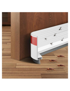 2 Tapas para Puertas con Cepillo HUAYOTO 5x100 cm Aislante