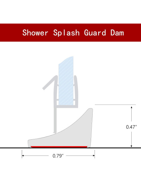 Barrera de Agua Frantie para Fregadero Silicona 299,72 cm