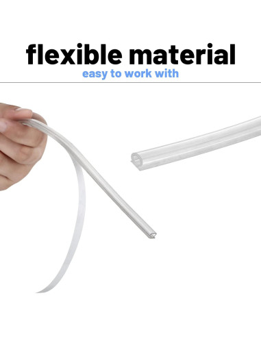 Tira de Sello Lateral Tondiamo para Puerta de Ducha 5/32"