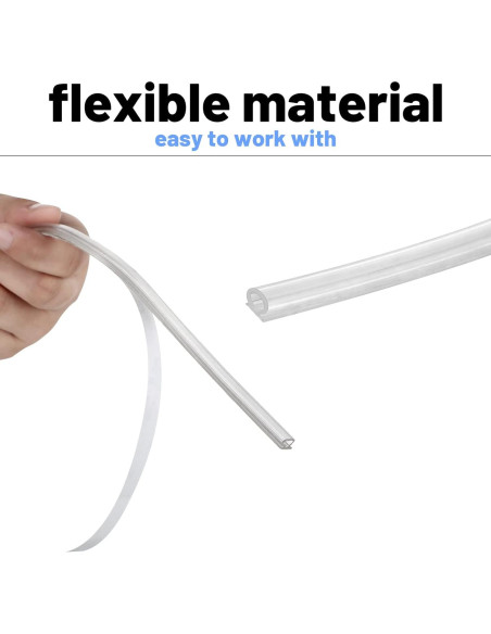 Tira de Sello Lateral Tondiamo para Puerta de Ducha 5/32"