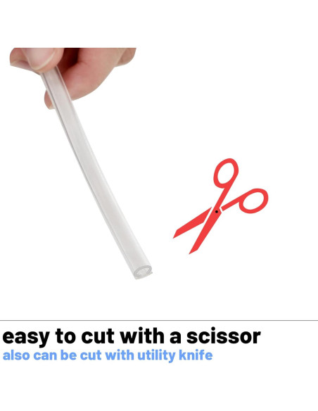 Tira de Sello Lateral Tondiamo para Puerta de Ducha 5/32"