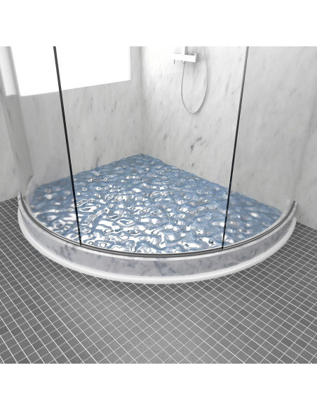 Moldura Flexible Duzzy 299,72 cm Autoadhesiva para Baño