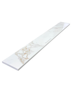 Umbral de Ducha 152x10 cm Mármol Calacatta Gold Threshold.Shop