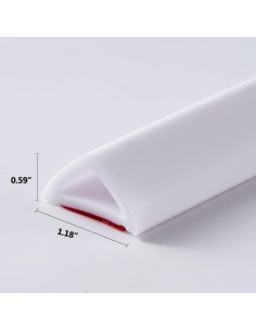 Dique de Agua Colapsable Aishang Hai 1.2" x 0.62" Blanco 2