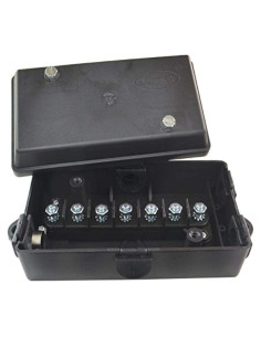Caja de Conexiones Remolque 7 Pines Conntek 10000-BX Negra