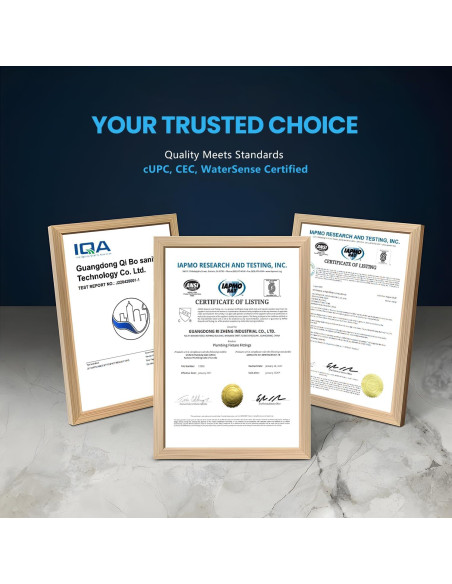 Conjunto de Ducha EMBATHER 8" Alta Presión Niquel Cepillado