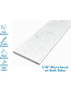 Umbral de Ducha Mármol Ingenierizado Threshold 152x15 cm 2