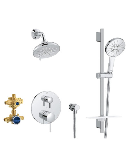 Juego de Ducha Grohe 29431000 Cromo StarLight 6.5"
