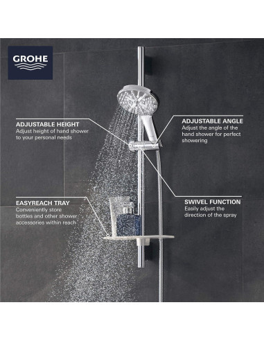 Juego de Ducha Grohe 29431000 Cromo StarLight 6.5"