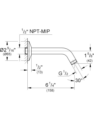 Juego de Ducha Grohe 29431000 Cromo StarLight 6.5"