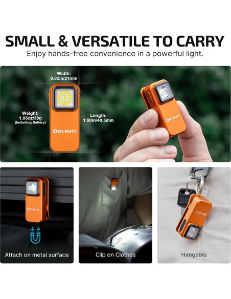 Linterna EDC OLIGHT Arkfeld Pro Recargable 1300 Lúmenes