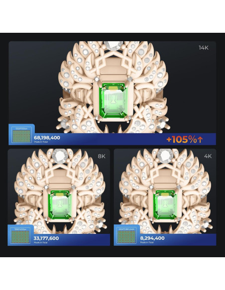 Impresora 3D de Resina Creality Halot Mage S 14K 10.1" LCD