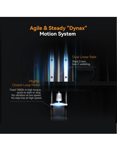 Impresora 3D de Resina Creality Halot Mage S 14K 10.1" LCD