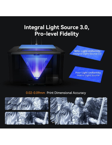 Impresora 3D de Resina Creality Halot Mage S 14K 10.1" LCD