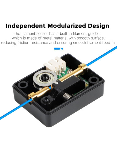 Sensor de agotamiento de filamento Creality Ender 3 V3 SE 1.75mm