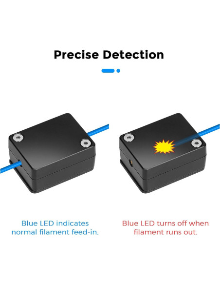 Sensor de agotamiento de filamento Creality Ender 3 V3 SE 1.75mm