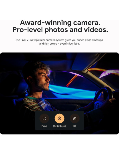 Google Pixel 9 Pro - 128GB - Obsidiana - Renovado - Desbloqueado