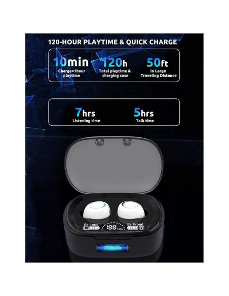 Auriculares Inalámbricos Volt Plus Tech Bluetooth 5.3 IPX4