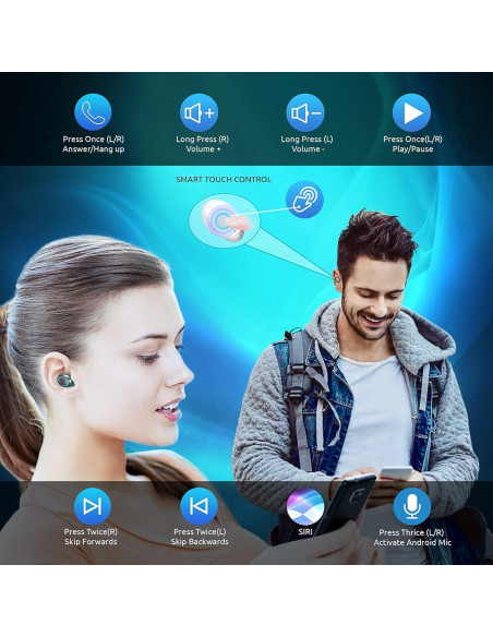 Auriculares Inalámbricos Volt Plus Tech Bluetooth 5.3 IPX4