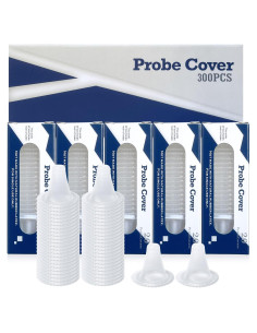 300 Fundas Desechables para Termómetro de Oído Braun BEPEPFUL